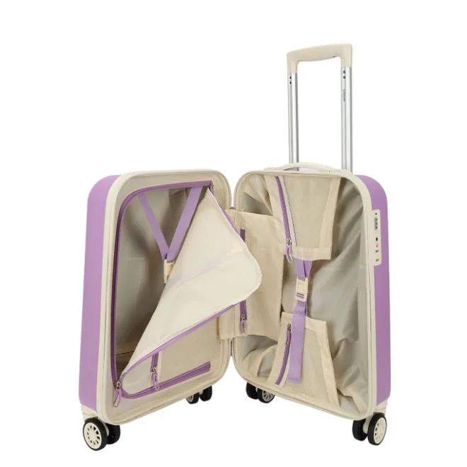 Hot Decent Star-Maxx Handbagage Trolley 55 lila