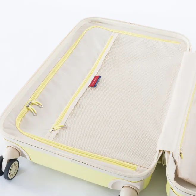 Best Decent Star-Maxx Handbagage Trolley 55 pastel geel