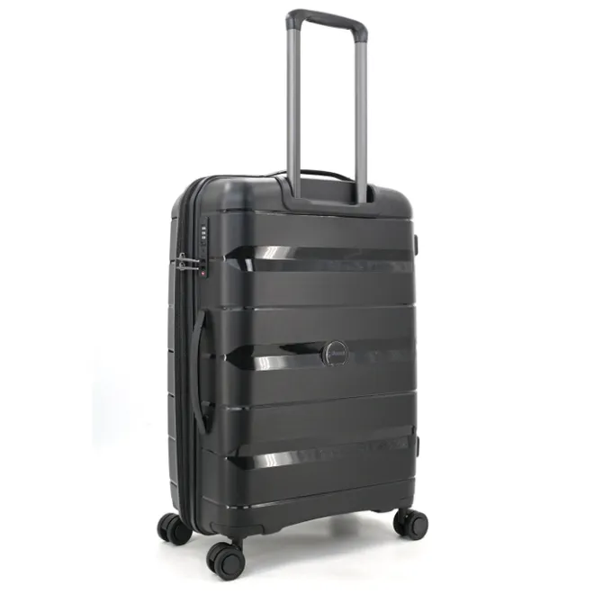 New Decent Straight-Line Medium Trolley black