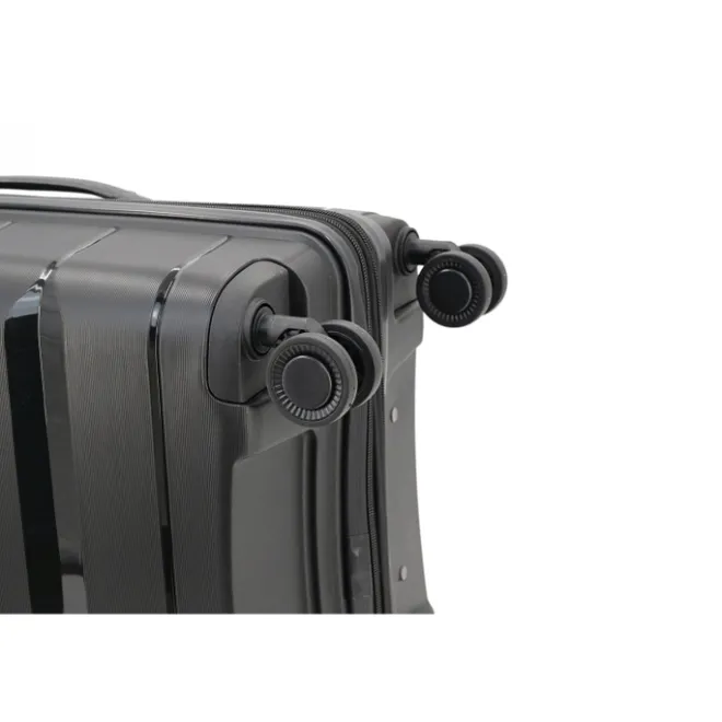 New Decent Straight-Line Medium Trolley black