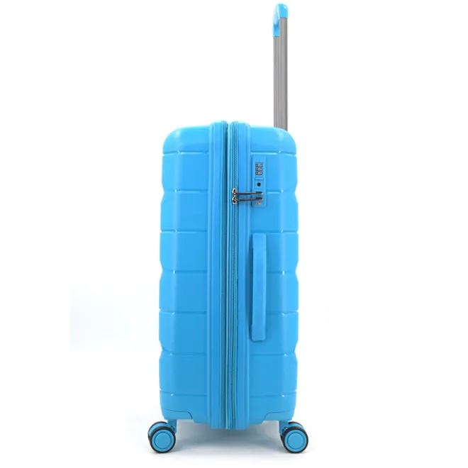 Sale Decent Straight-Line Medium Trolley petrol blue