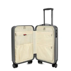 Online Decent Tourister Cabin Trolley 55/35 grey