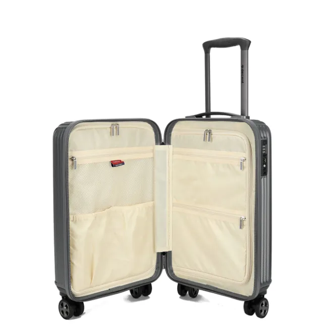 Online Decent Tourister Cabin Trolley 55/35 grey