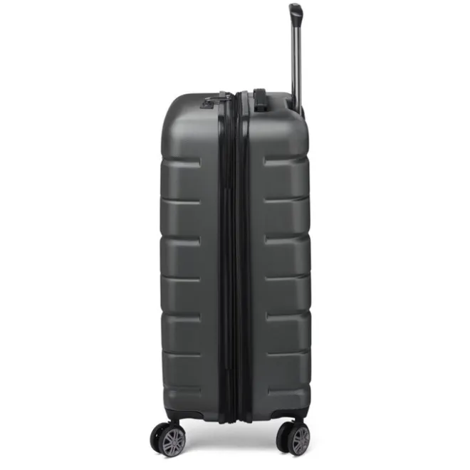 Best Delsey Air Armour 4 Wheel Medium Trolley 68 Expandable black