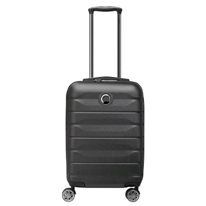Discount Delsey Air Armour 4 Wheel Slim Cabin Trolley 55/40 black