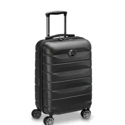 Discount Delsey Air Armour 4 Wheel Slim Cabin Trolley 55/40 black