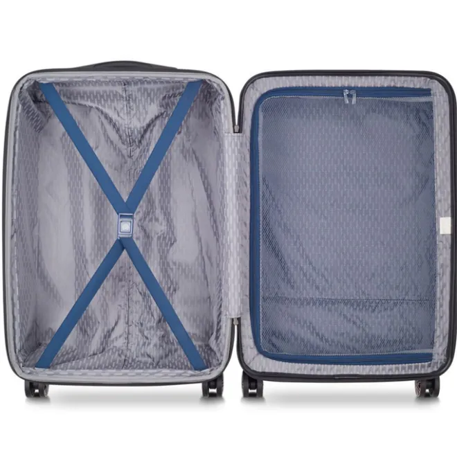 Sale Delsey Air Armour 4 Wheel Medium Trolley 68 Expandable night blue