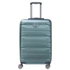 New Delsey Air Armour 4 Wheel Medium Trolley 68 Expandable light green