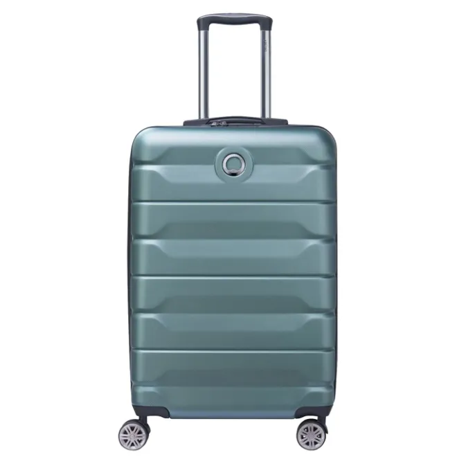 New Delsey Air Armour 4 Wheel Medium Trolley 68 Expandable light green