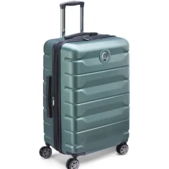 New Delsey Air Armour 4 Wheel Medium Trolley 68 Expandable light green