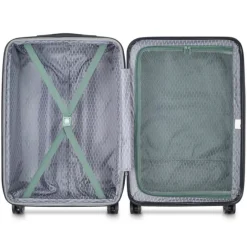 New Delsey Air Armour 4 Wheel Medium Trolley 68 Expandable light green