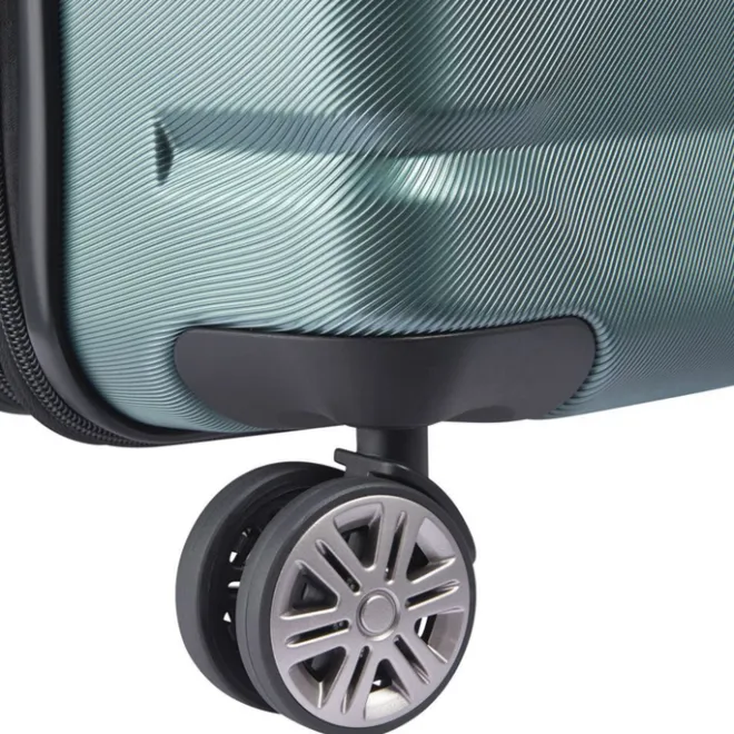 New Delsey Air Armour 4 Wheel Medium Trolley 68 Expandable light green