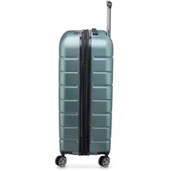 Delsey Air Armour 4 Wheel Large Trolley 77 Expandable light green