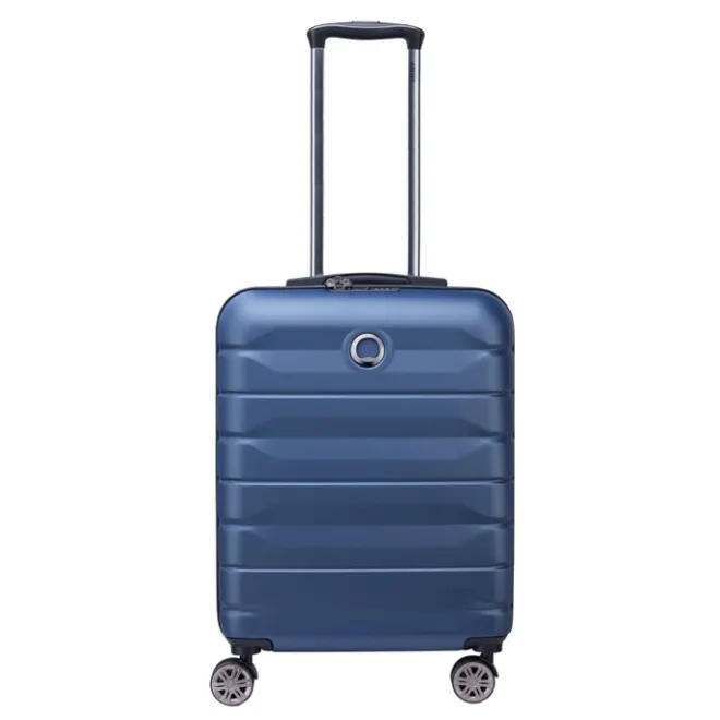 Outlet Delsey Air Armour 4 Wheel Slim Cabin Trolley 55/40 night blue