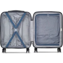 Outlet Delsey Air Armour 4 Wheel Slim Cabin Trolley 55/40 night blue