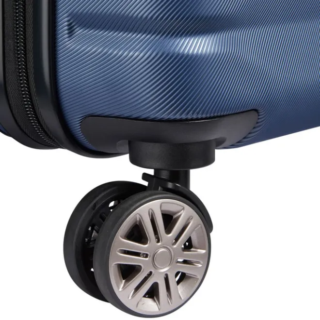 Outlet Delsey Air Armour 4 Wheel Slim Cabin Trolley 55/40 night blue
