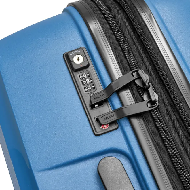 Sale Delsey Belmont Plus MR Cabin Trolley 55/35 Expandable blue