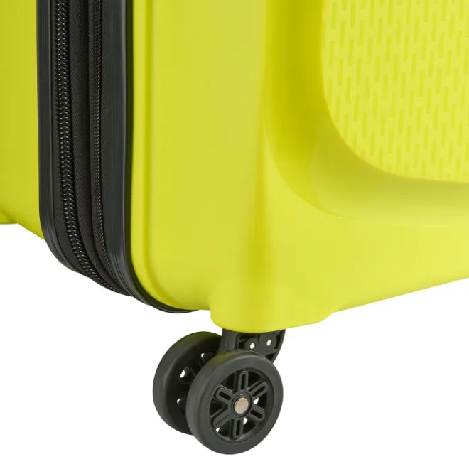 Discount Delsey Belmont Plus MR Trolley M Expandable green chartreuse