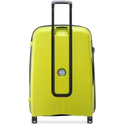 Clearance Delsey Belmont Plus MR Trolley L Expandable green chartreuse