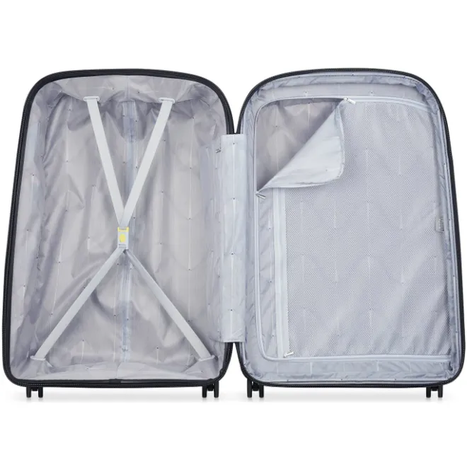 Clearance Delsey Belmont Plus MR Trolley L Expandable green chartreuse