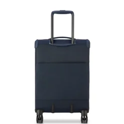 Clearance Delsey Brochant 3 Cabin Trolley 55 Expandable navy blue