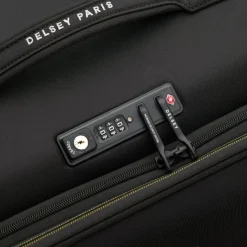 Clearance Delsey Brochant 3 Trolley 78 Expandable black