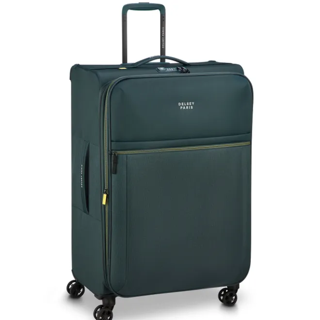 Online Delsey Brochant 3 Trolley 78 Expandable pine green