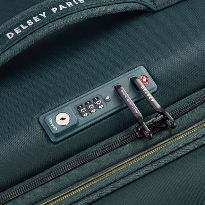 Online Delsey Brochant 3 Trolley 78 Expandable pine green