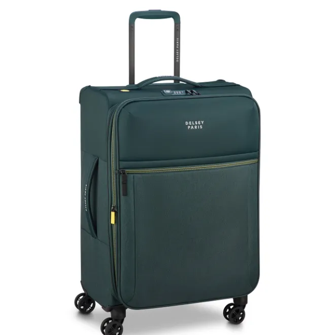 Online Delsey Brochant 3 Trolley 67 Expandable pine green