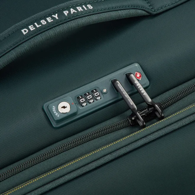 Online Delsey Brochant 3 Trolley 67 Expandable pine green