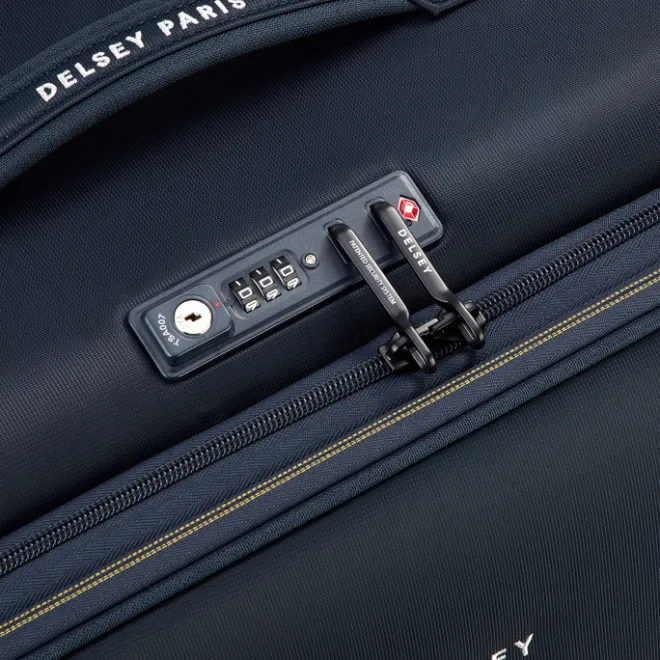 Online Delsey Brochant 3 Trolley 78 Expandable navy blue