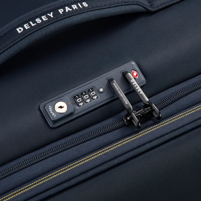 Sale Delsey Brochant 3 Trolley 67 Expandable navy blue