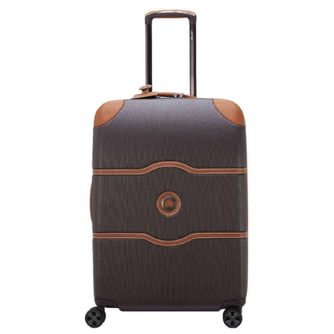 Best Delsey Chatelet Air 2.0 4 Wheel Medium Trolley 66 marron
