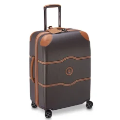Best Delsey Chatelet Air 2.0 4 Wheel Medium Trolley 66 marron