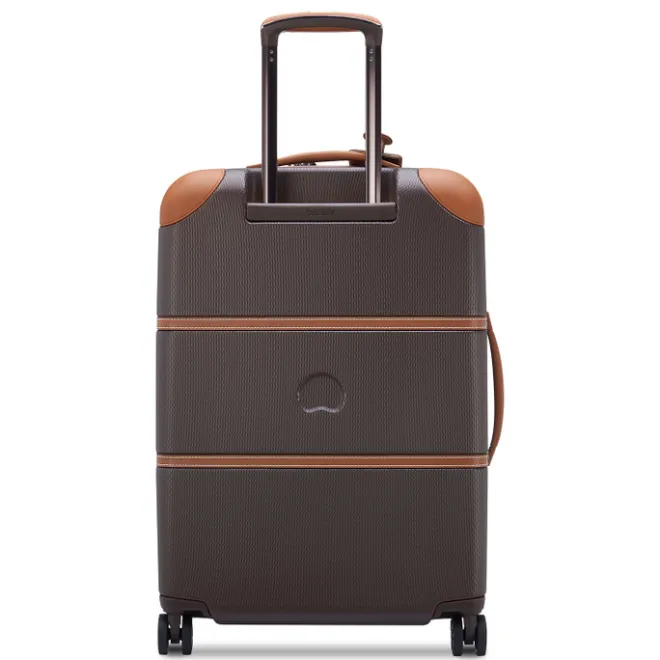 Best Delsey Chatelet Air 2.0 4 Wheel Medium Trolley 66 marron