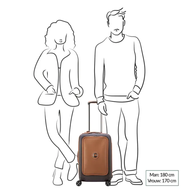 Sale Delsey Chatelet Air 2.0 Cabin Trolley 55 navy blue