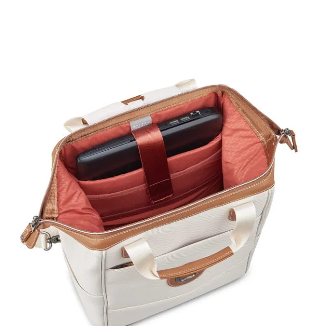 Sale Delsey Chatelet Air 2.0 Tote Backpack angora