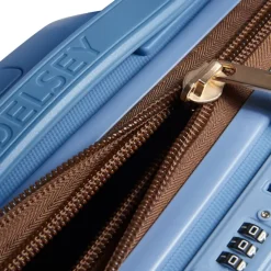 Discount Delsey Freestyle 4 Wheel Trolley 76 himmelblau