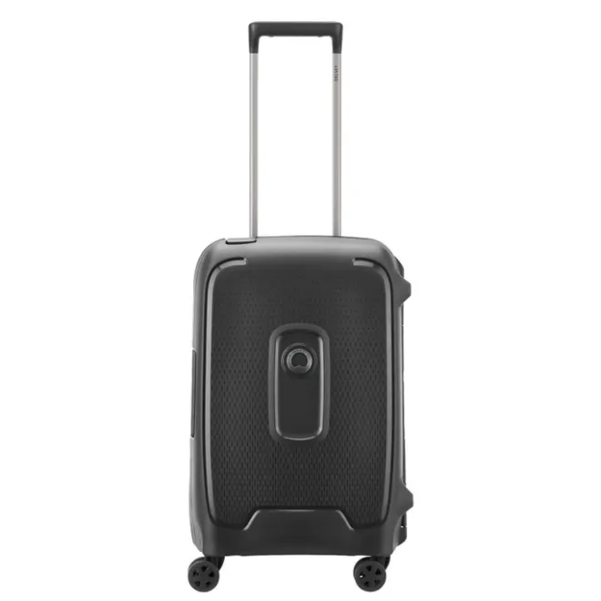 Clearance Delsey Moncey 4 Wheel Cabin Trolley 55/35 Black