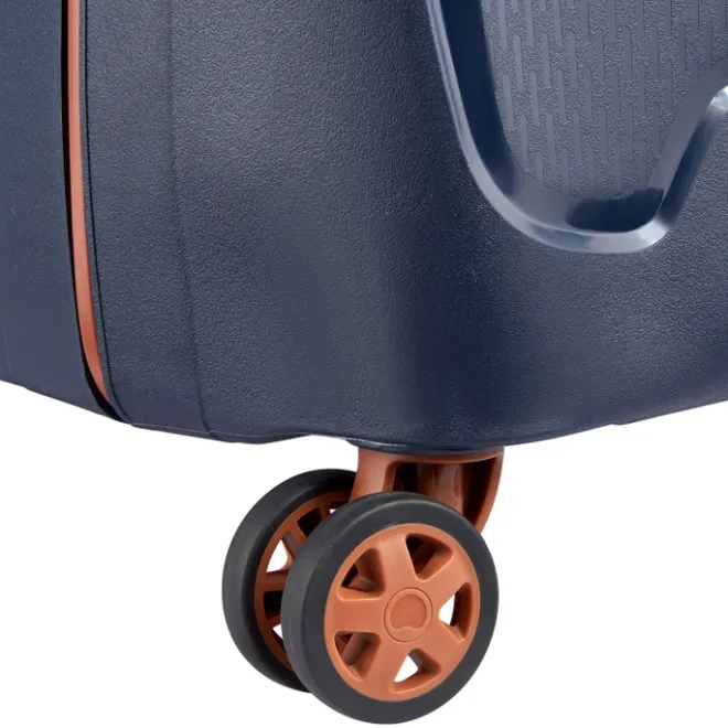 Best Delsey Moncey 4 Wheel Slim Cabin Trolley 55 cm ink blue
