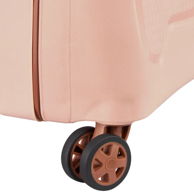 Discount Delsey Moncey 4 Wheel Slim Cabin Trolley 55/40 pink