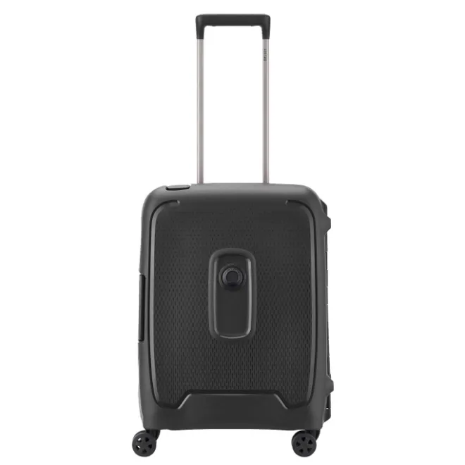 Discount Delsey Moncey 4 Wheel Slim Cabin Trolley 55 cm black