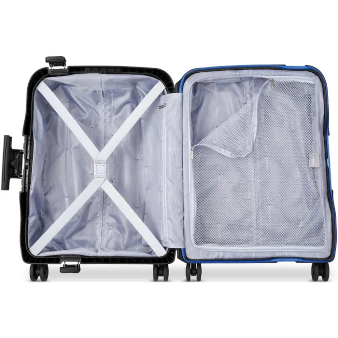 Discount Delsey Moncey 4 Wheel Slim Cabin Trolley 55 cm black