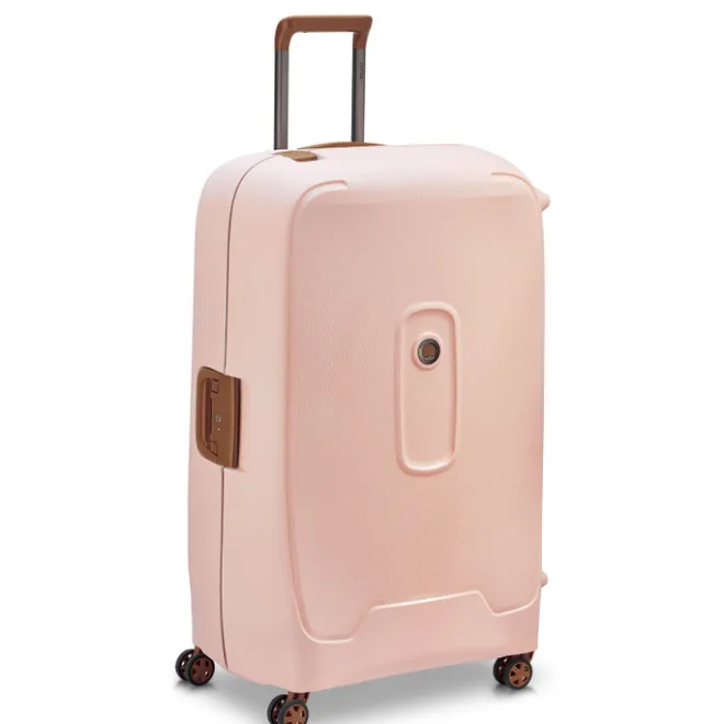 Best Delsey Moncey 4 Wheel Trolley 82 cm pink