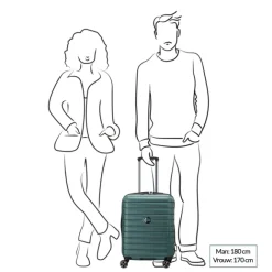Clearance Delsey Shadow 5.0 Cabin Trolley 55/40 blue