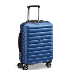 Clearance Delsey Shadow 5.0 Cabin Trolley 55/40 blue