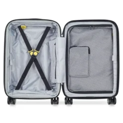 Outlet Delsey Shadow 5.0 Cabin Trolley Front Pocket 55 Expandable ivory