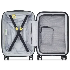 Hot Delsey Shadow 5.0 Cabin Trolley Front Pocket 55 Expandable blue