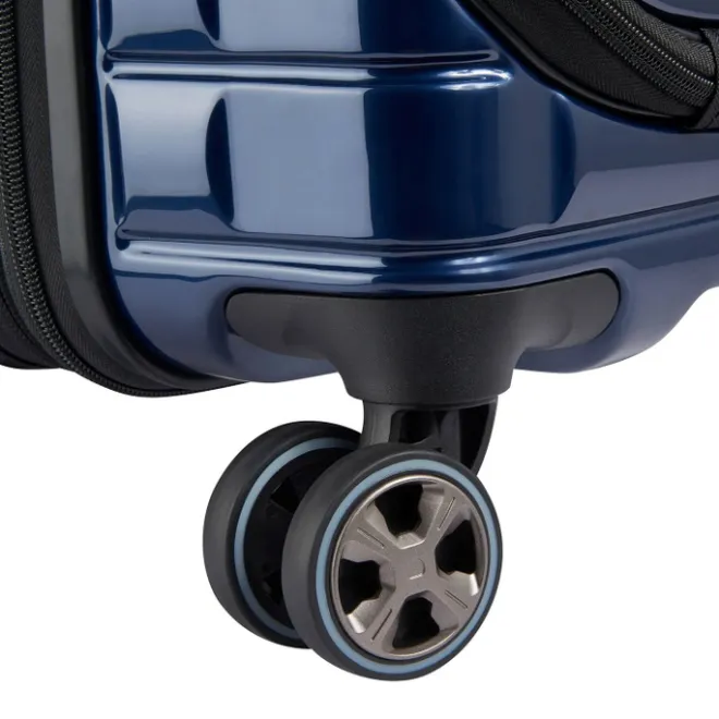 Hot Delsey Shadow 5.0 Cabin Trolley Front Pocket 55 Expandable blue