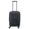Online Delsey Shadow 5.0 Cabin Trolley Front Pocket 55 Expandable black